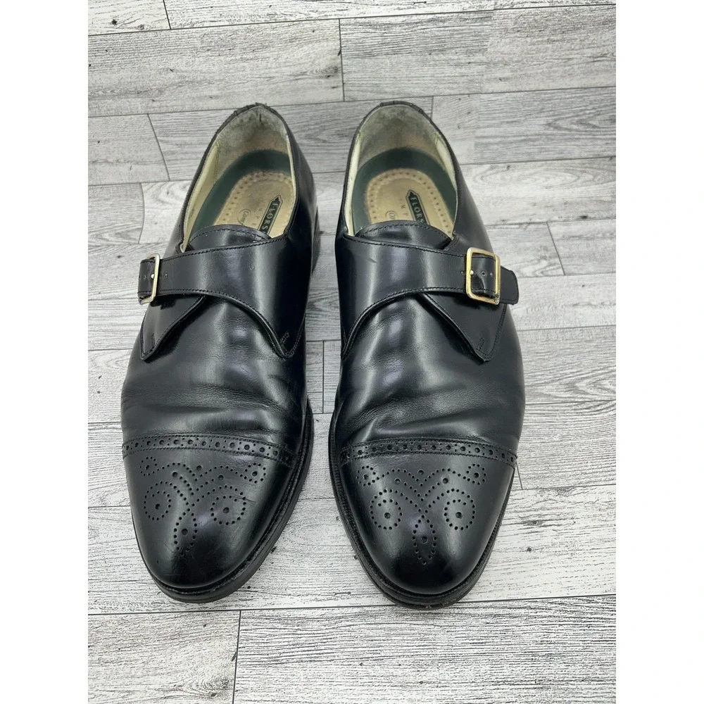 Florsheim Imperial‎ Shoes Mens Size 10 Monk Strap Comfortech Dress Classic USA